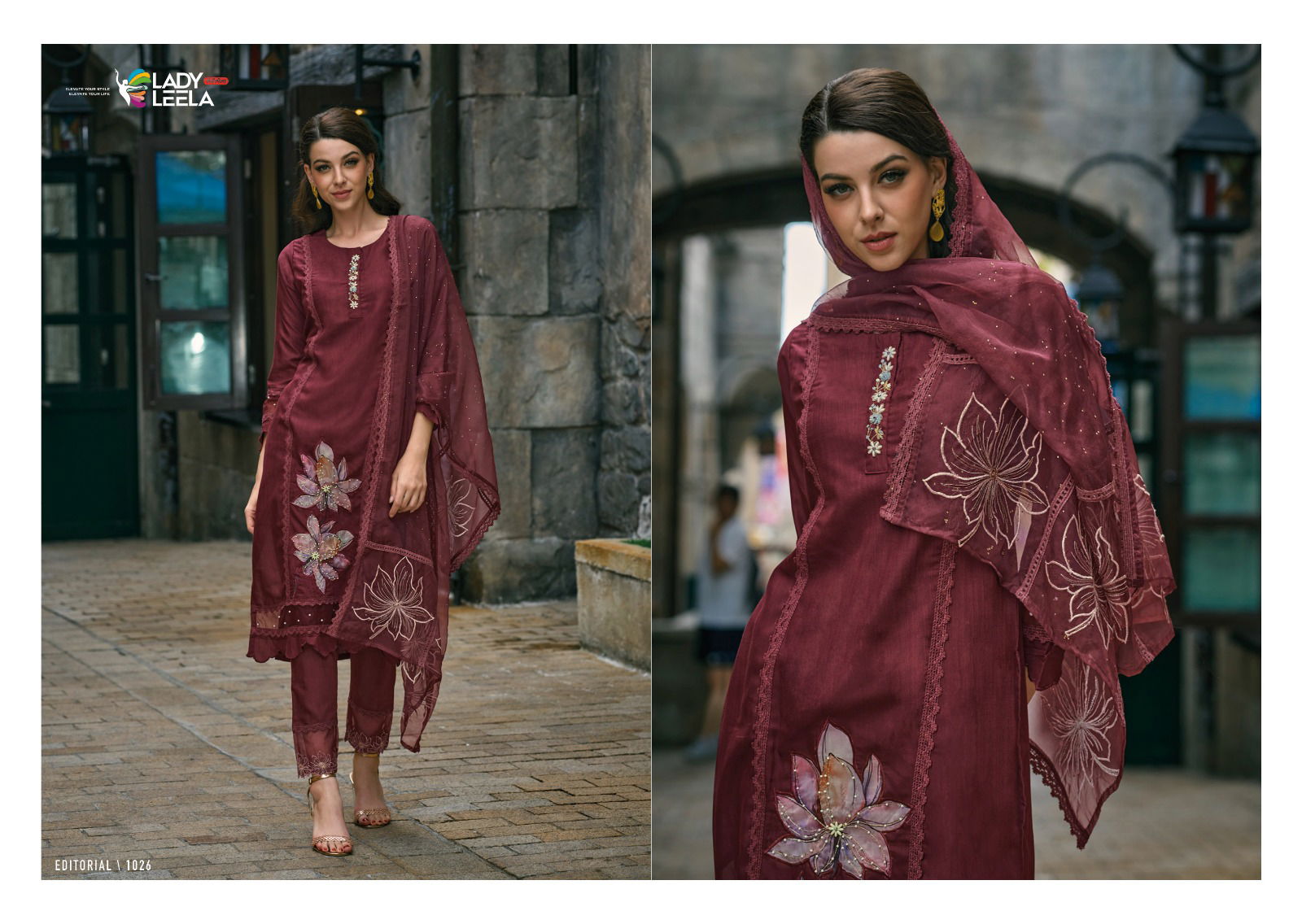 Ibadat Lady Leela Designer Readymade Suits Catalog